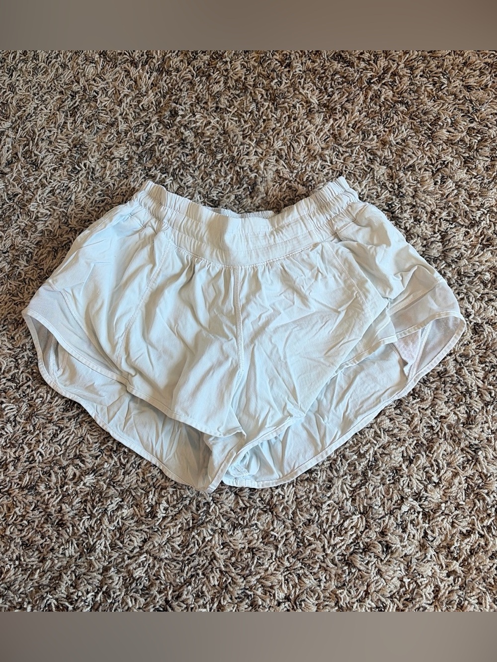 lululemon athletica White Athletic Shorts